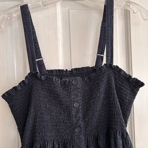 United By Blue Navy smock sundress